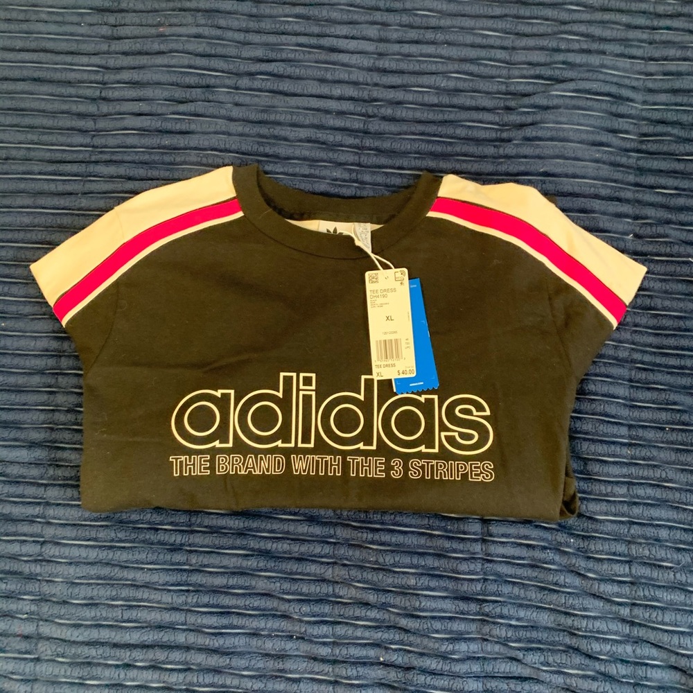 Adidas tee shirt dress